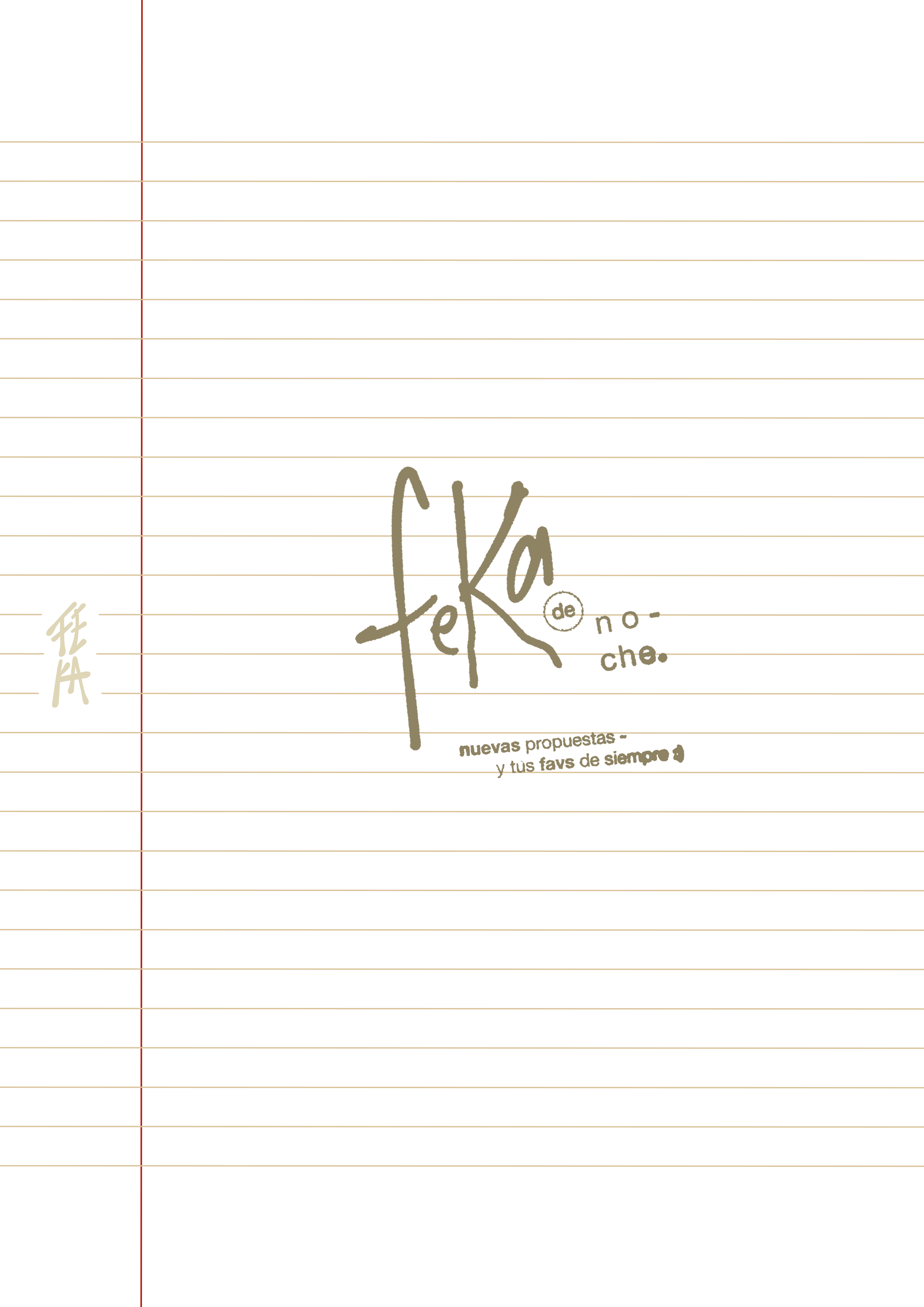 Menú noche página 1